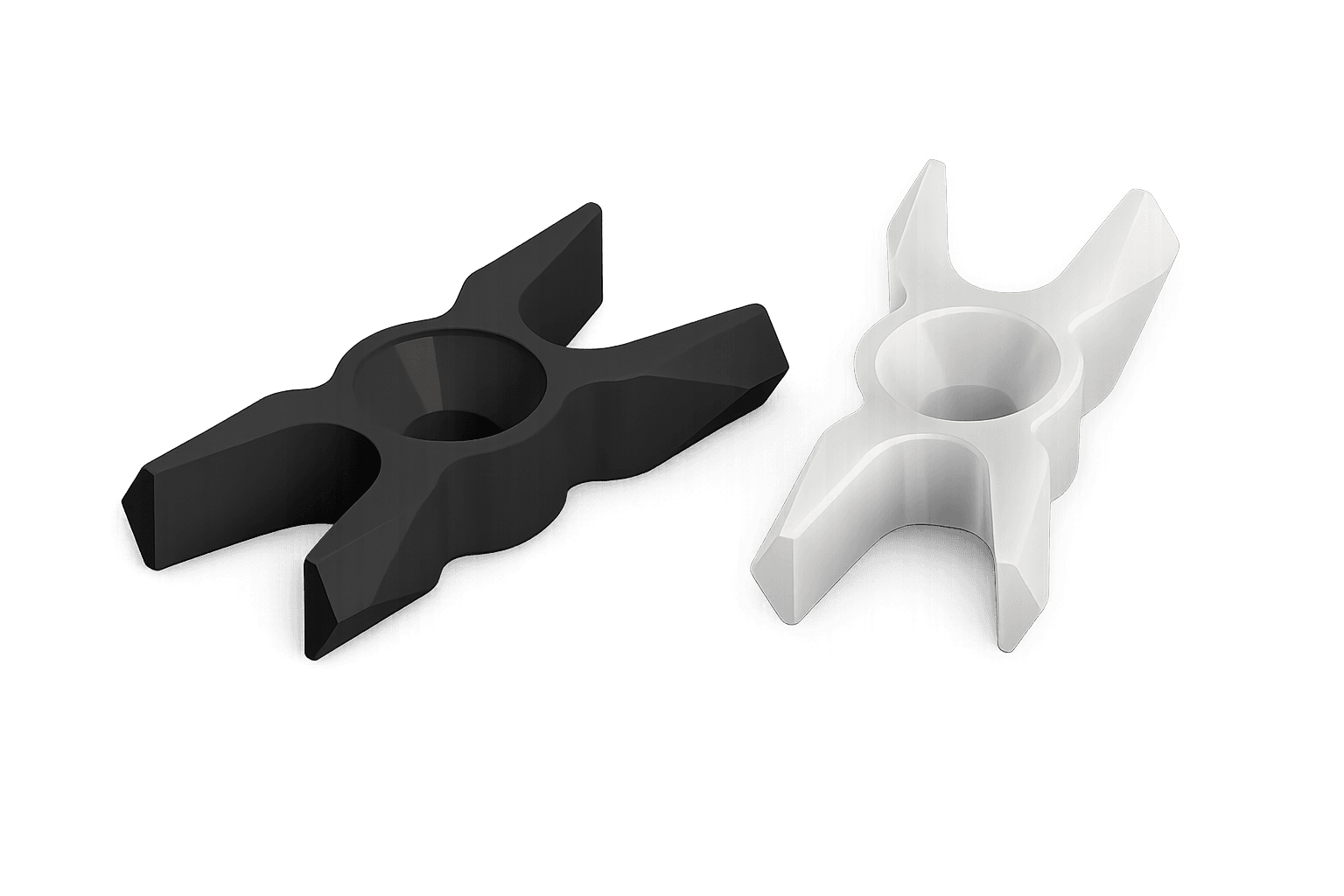 Clip X P/ Guia Lateral Branco