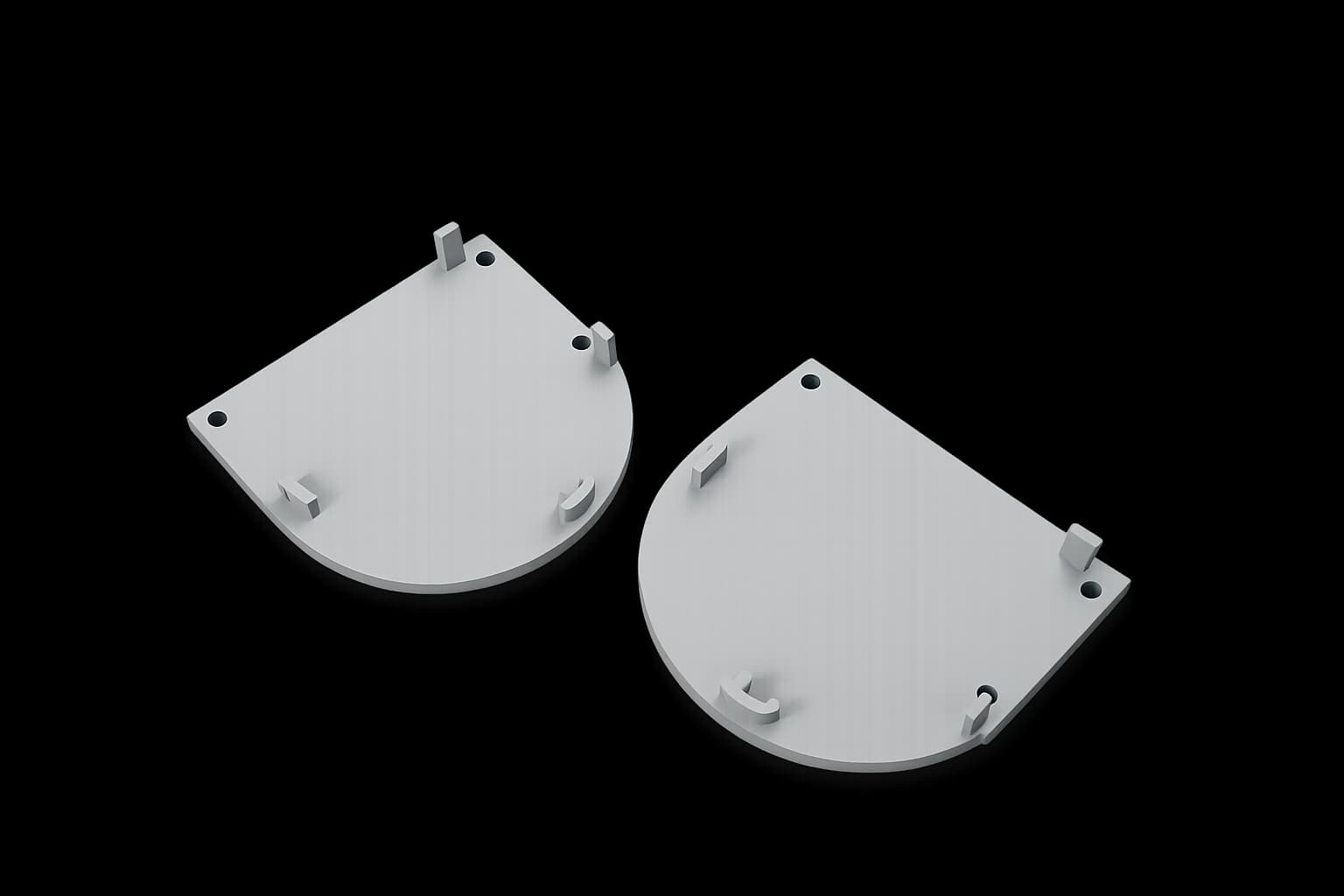 Tampa Do Bando Box 70mm Branco
